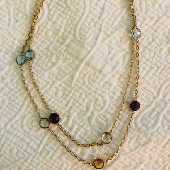 Gemstone Necklace and Bracelet Set - Picture 3 of 7